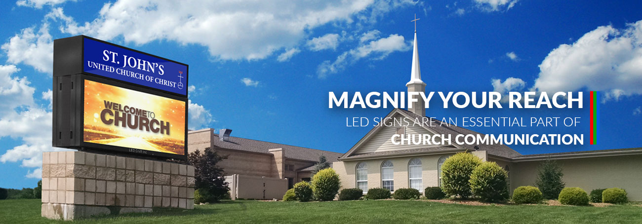 The need to transition to 21st century Church signage