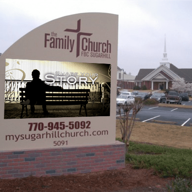 Church Signs - Outdoor Electronic Signs for Churches - LED Craft