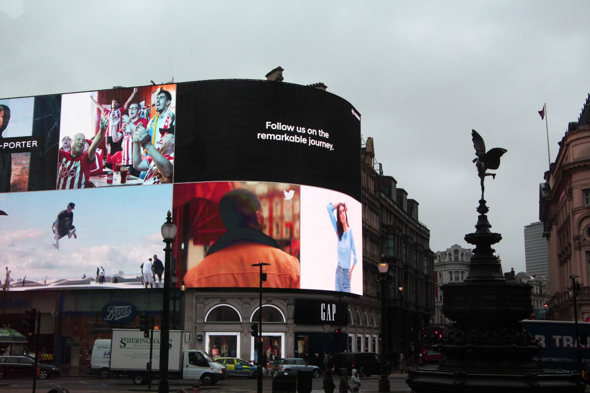 ‘Think outside the rectangle’ for an attractive signage project