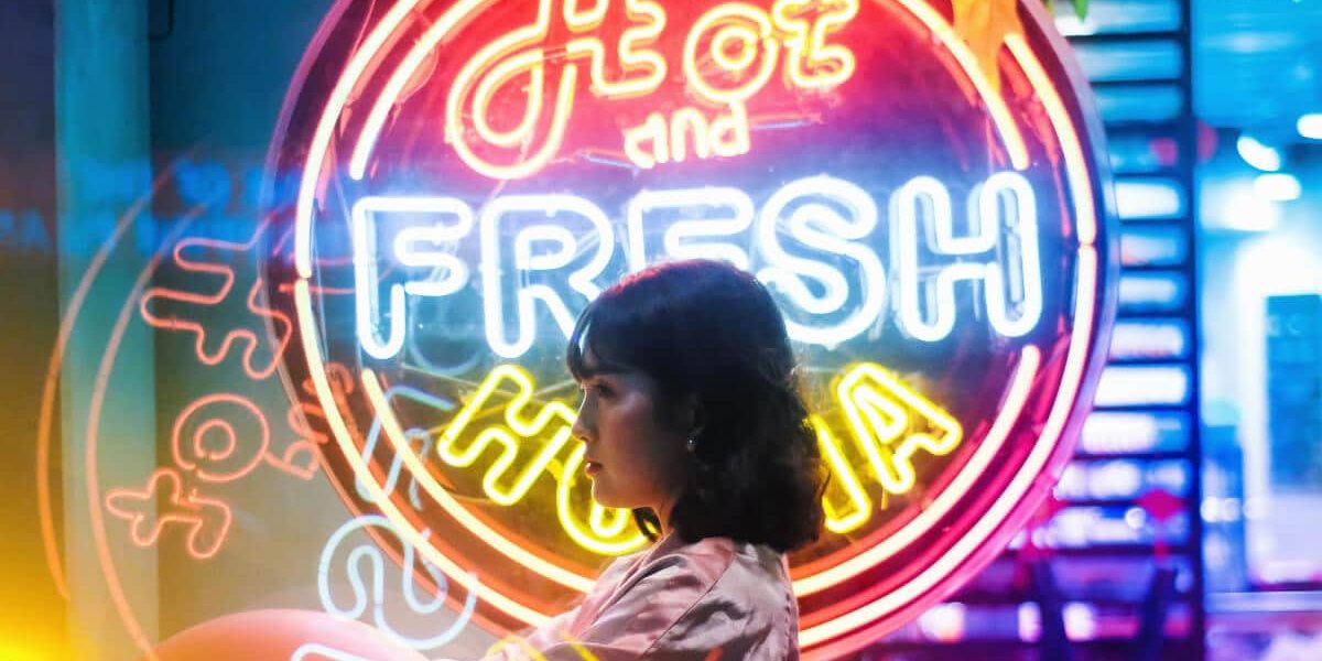 Neon discount lights usa