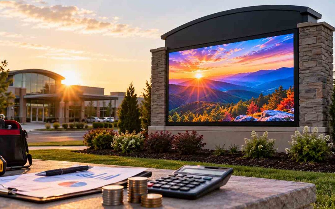 What Does It Cost To Own An LED Sign Over 10 Years?